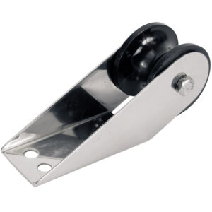 WHITECAP ANCHOR ROLLER 9" LONG 1" LINE STAINLESS STEEL