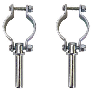 WHITECAP CLAMP-ON OARLOCKS ZINC PLATED