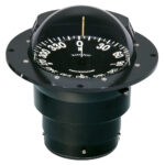 RITCHIE FB-500 GLOBEMASTER COMPASS FLUSH MOUNT - BLACK