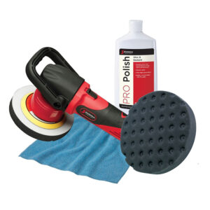 SHURHOLD DUAL ACTION POLISHER START KIT W/ POLISH PAD TOWEL