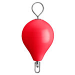 POLYFORM CM MOORING BUOY W/ SS 13.5" DIAMETER RED