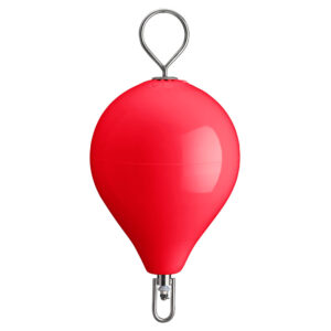 POLYFORM CM MOORING BUOY W/ SS 17" DIAMETER RED