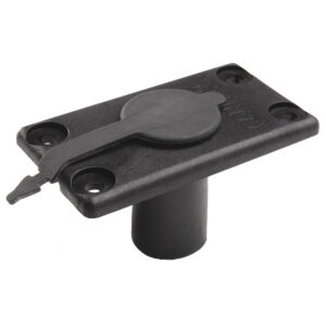 CANNON FLUSH MOUNT W/ COVER F/ CANNON ROD HOLDER