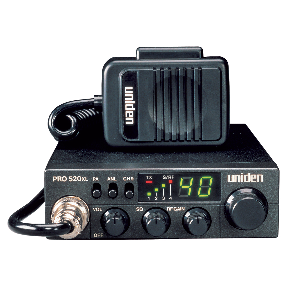 UNIDEN PRO520XL CB RADIO WITH 4 WATT AUDIO OUTPUT