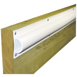 DOCK EDGE STANDARD D PVC PROFILE 16FT ROLL WHITE