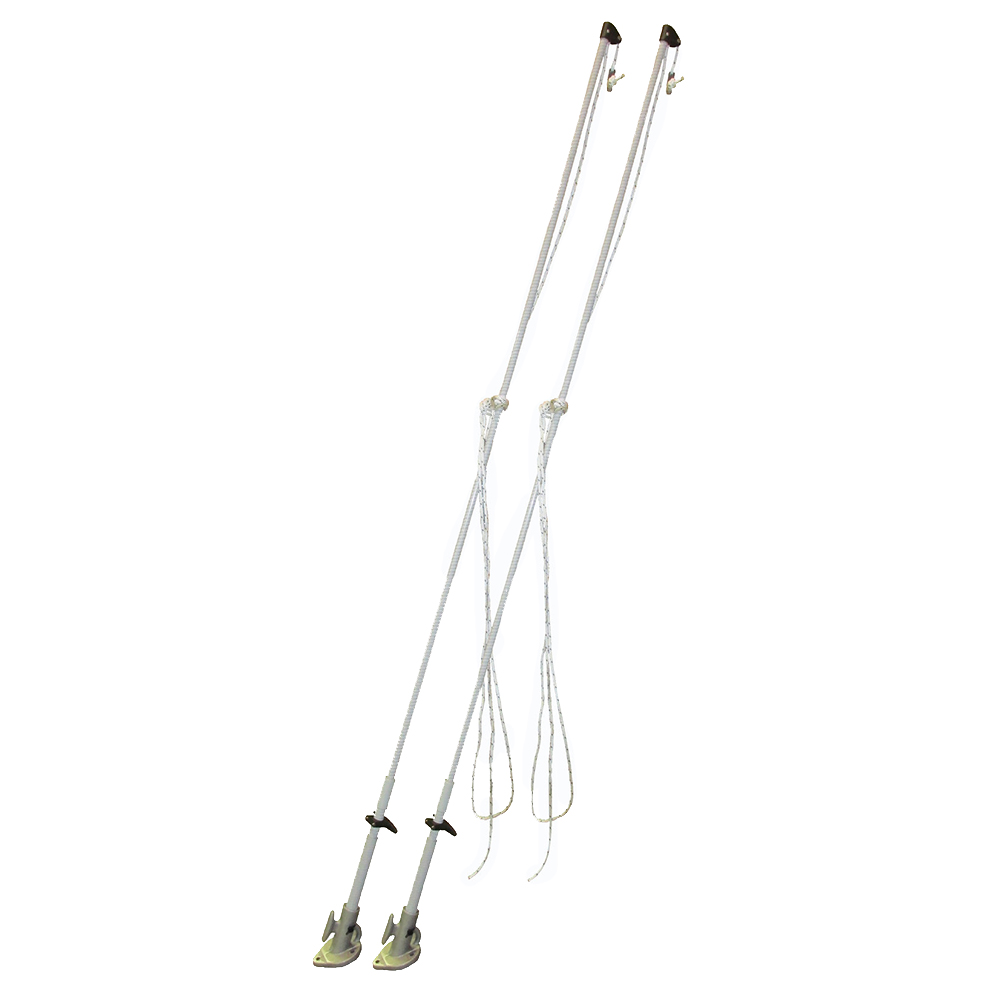 DOCK EDGE MOORING WHIP 2 PIECE 14FT 10,000 LBS UP TO 28FT