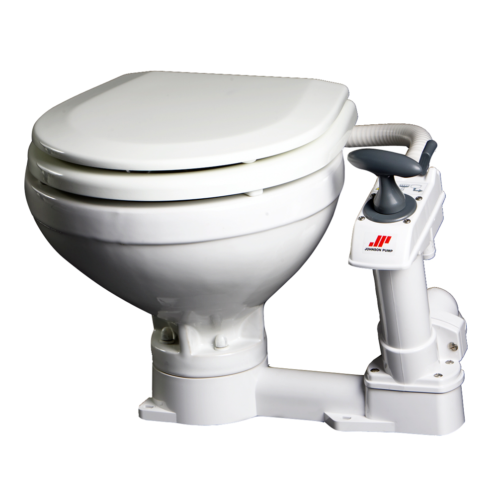 JOHNSON PUMP COMPACT MANUAL TOILET