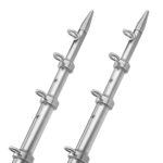 TACO 15' SILVER/SILVER 1-1/2" OUTRIGGER POLES HD