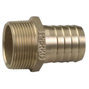 PERKO 2" PIPE TO HOSE ADAPTER STRAIGHT BRONZE