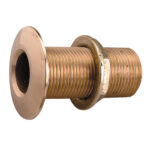 PERKO 1/2" THRU-HULL FITTING W/ PIPE THREAD BRONZE