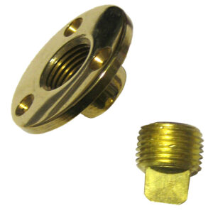 PERKO GARBOARD DRAIN PLUG ASSY CAST BRONZE/BRASS