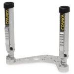 CANNON DOWNRIGGER MOUNT ROD HOLDER SILVER