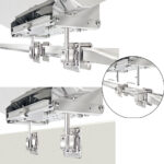 MAGMA DUAL SQUARE/FLAT OR SIDE BULKHEAD RAIL MOUNT HD