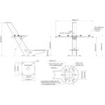 SCANSTRUT TAPERED RADAR MAST 2KW 4KW RAY GARMIN NAVICO BR24