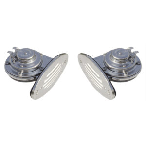 SCHMITT MARINE MINI DUAL DROP IN - HORN W/ SS GRILLS