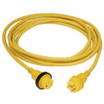 MARINCO 30 AMP POWER CORD PLUS CORDSET WITH POWER-ON LED