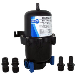 JABSCO .65L MINI ACCUMULATOR TANK WITH INTERNAL BLADDER