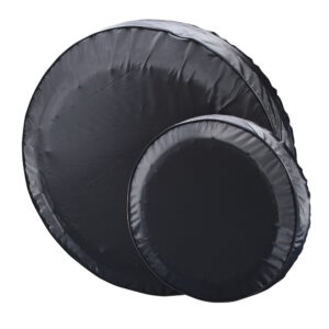 CE SMITH 13" SPARE TIRE COVER BLACK