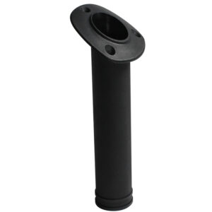 CE SMITH FLUSH MOUNT 30 DEG BLACK NYLON ROD HOLDER