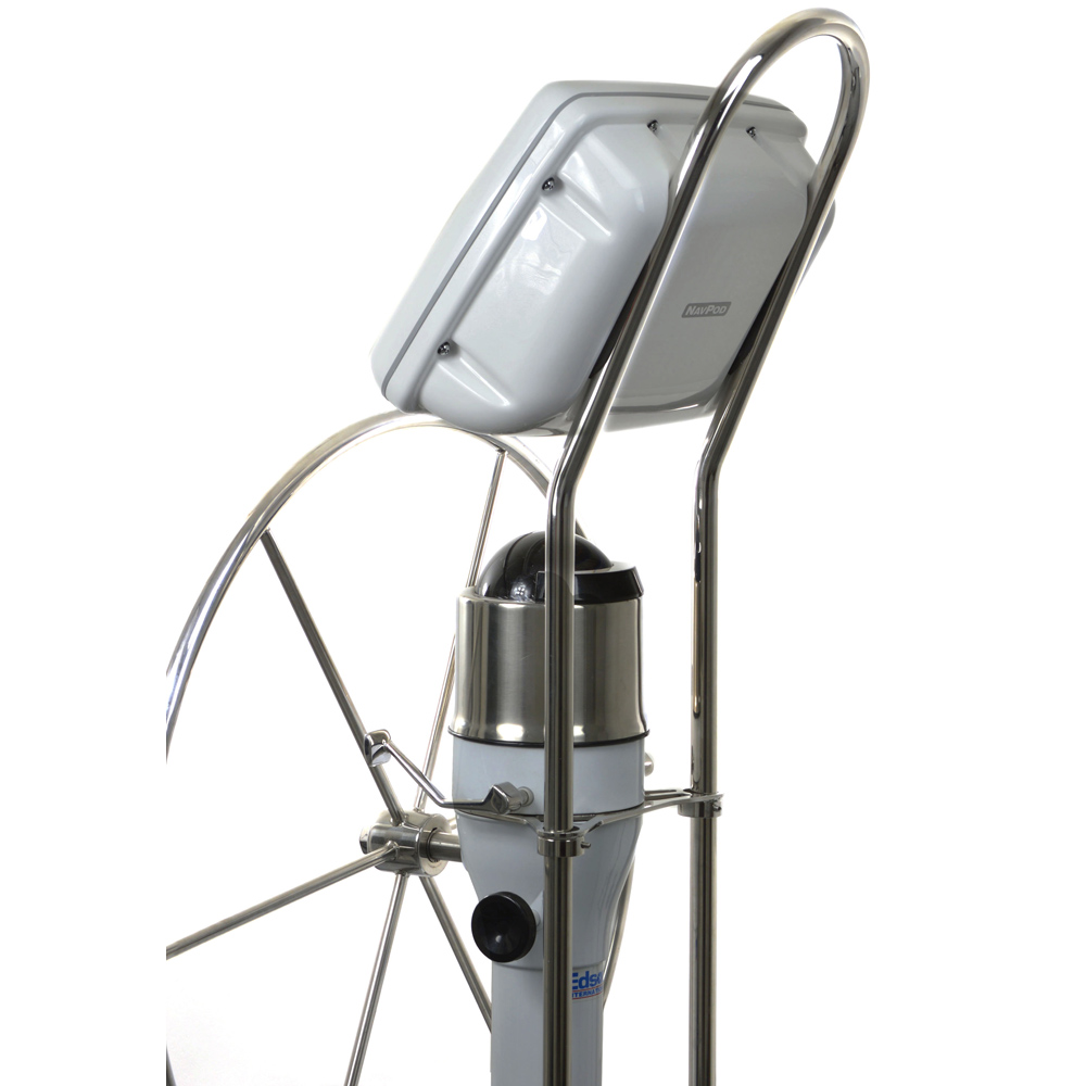 NAVPOD AG18 ANGLEGUARD 1" SINGLE BEND S.S. 58"H X 9.5"W