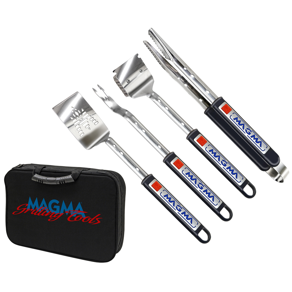 MAGMA TELESCOPING GRILL TOOL SET 5 PIECE