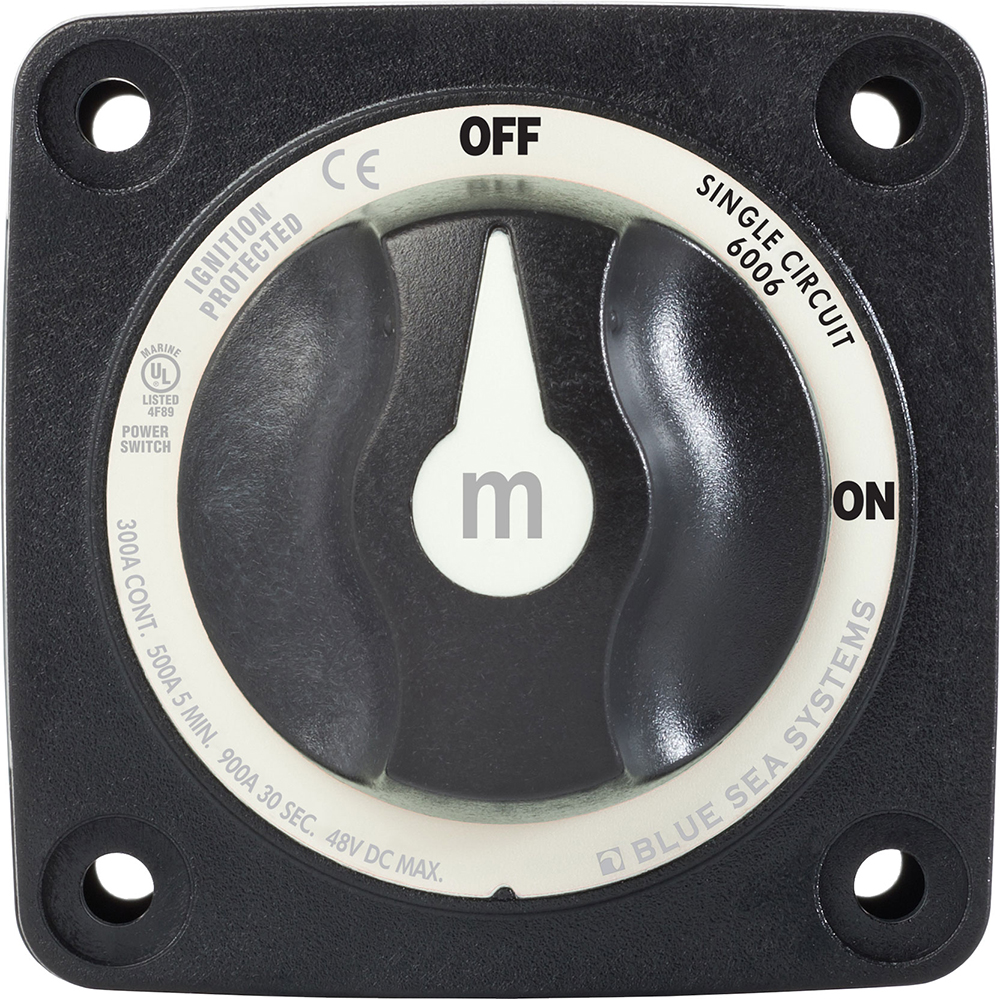 BLUE SEA 6007200 BATTERY SWITCH MINI FOUR POSITION - Image 4