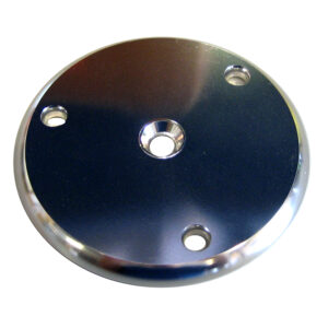 WAHOO 109 BACKING PLATE ANODIZED ALUMINUM W/ GASKET