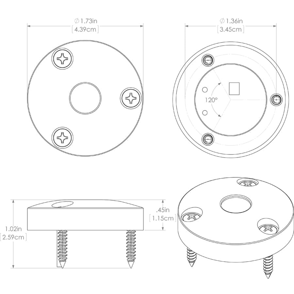 LUMITEC ANYWHERE LIGHT RED LIGHT BRUSHED HOUSING - Image 4