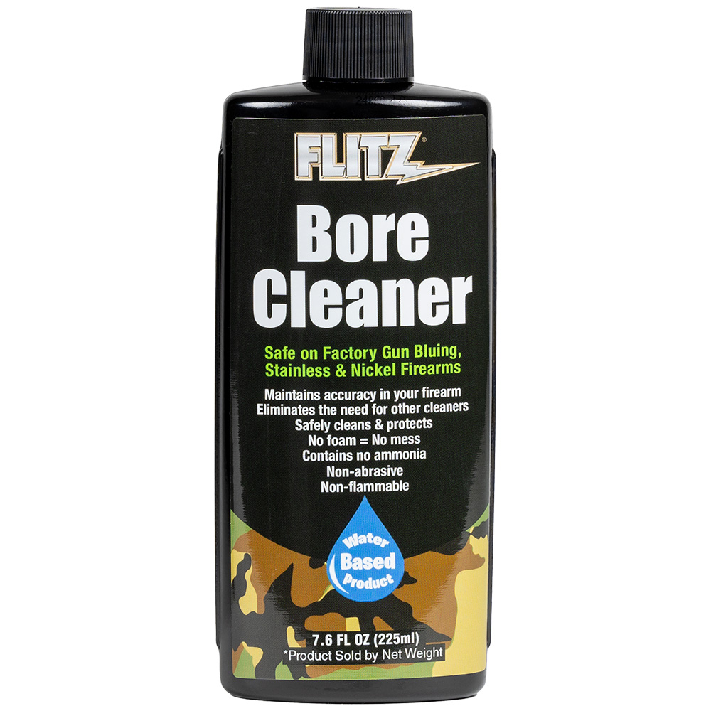 FLITZ GUN BORE CLEANER 7.6 OZ BOTTLE