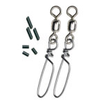 SCOTTY LARGE STAINLESS STEEL COASTLOCK SNAPS 2 PACK