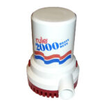 RULE 2000 GPH NON AUTOMATIC BILGE PUMP 24V