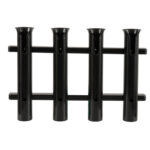 TACO 4 ROD POLY ROD RACK BLACK