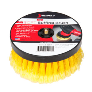 SHURHOLD 6 1/2" SOFT BRUSH FOR DUAL ACTION POLISHER