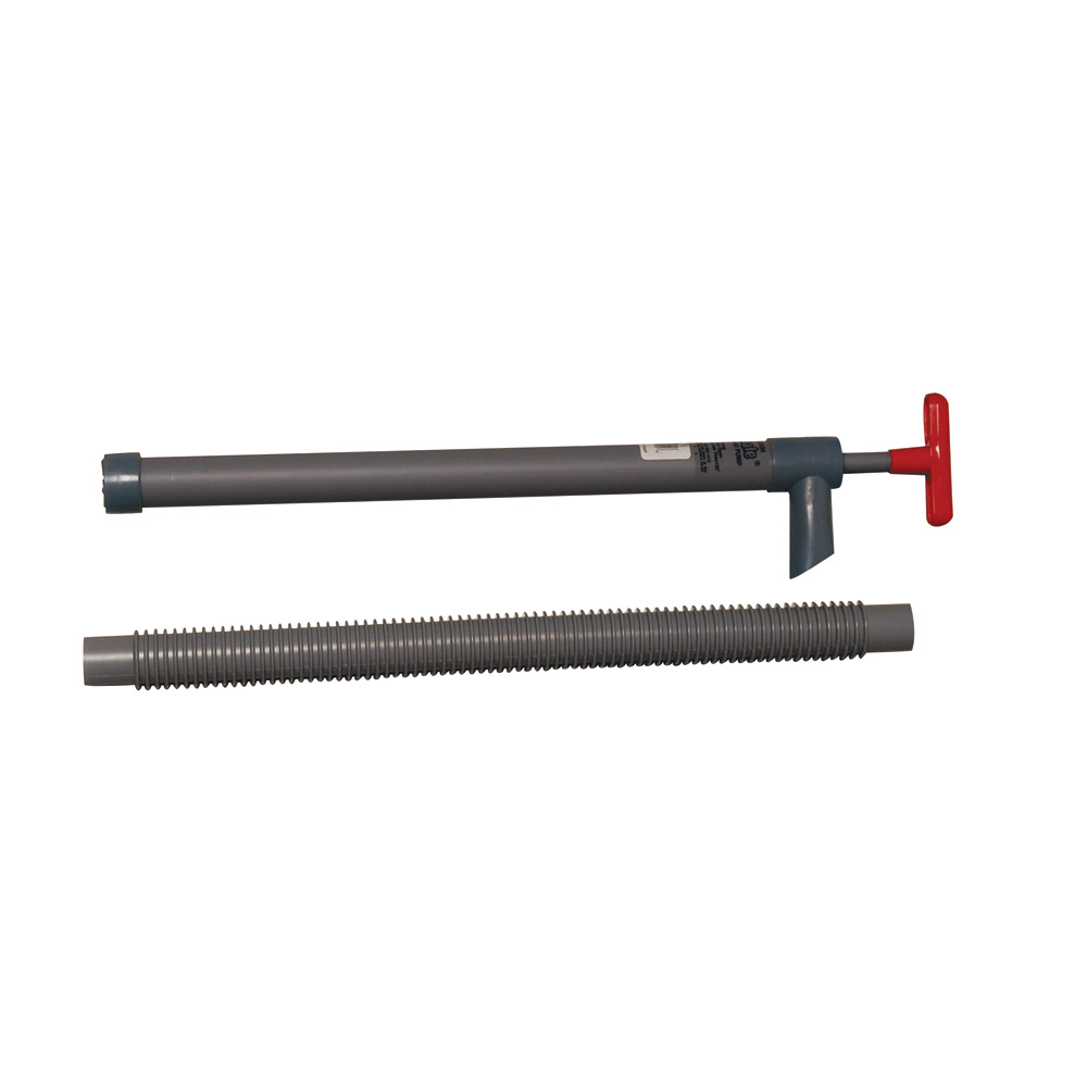 BECKSON THIRSTY-MATE PUMP W/ 18" FLEXIBLE REINFORCED HOSE