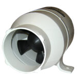 JOHNSON PUMP 3" IN-LINE BLOWER 158 CFM 12V