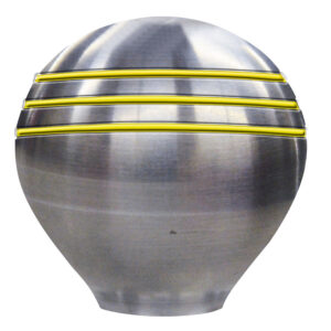 SCHMITT MARINE THROTTLE KNOB GOLD 1.5 " GROOVED