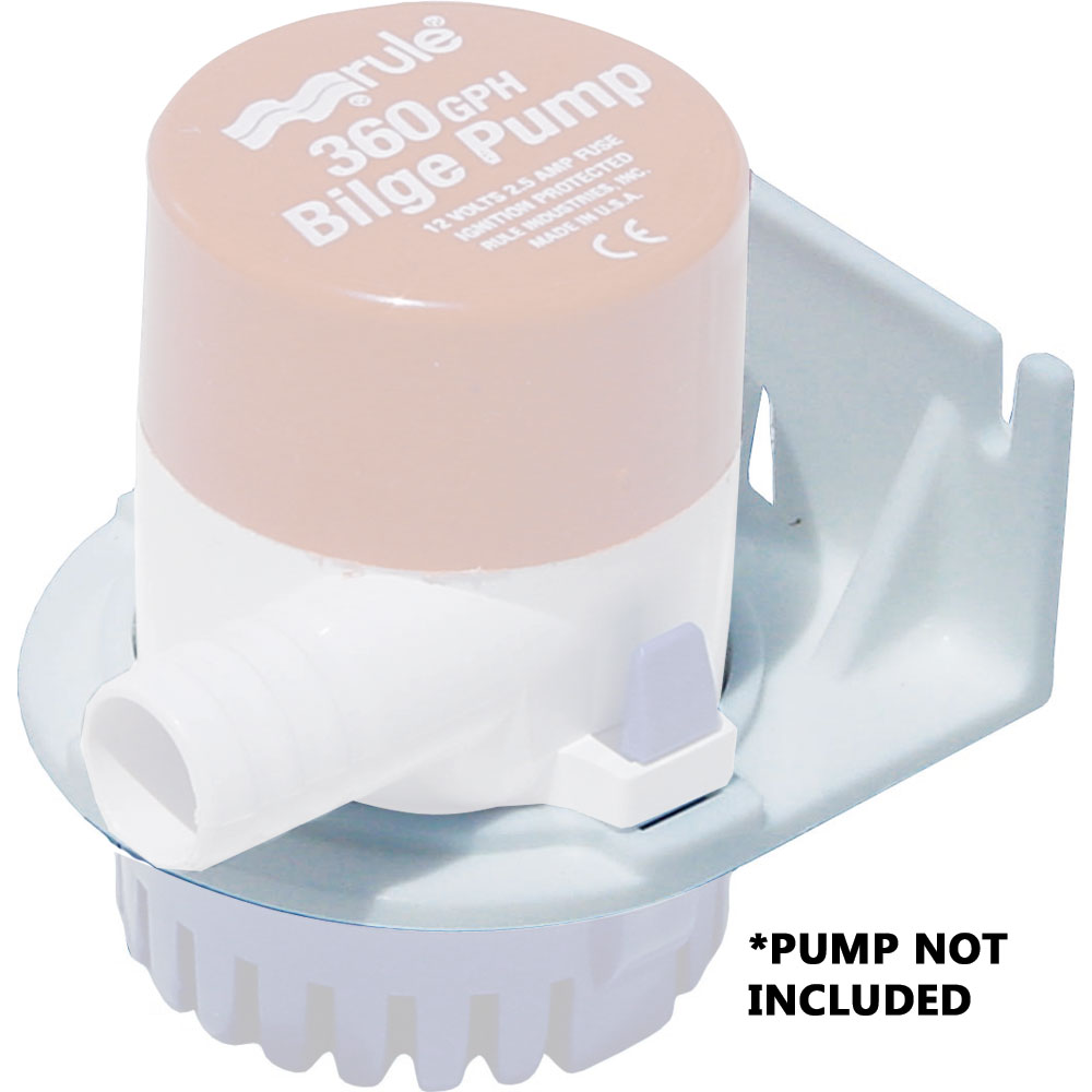 RULE SIDE MOUNT BRACKET FOR OLDER 360-1100 GPH ROUND PUMPS