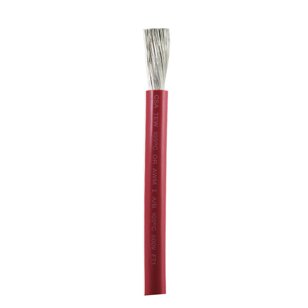 ANCOR RED 1/0 AWG BATTERY CABLE SOLD BY THE FOOT
