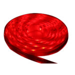 LUNASEA RED FLEXIBLE STRIP LED 12V 5M W/CONNECTOR