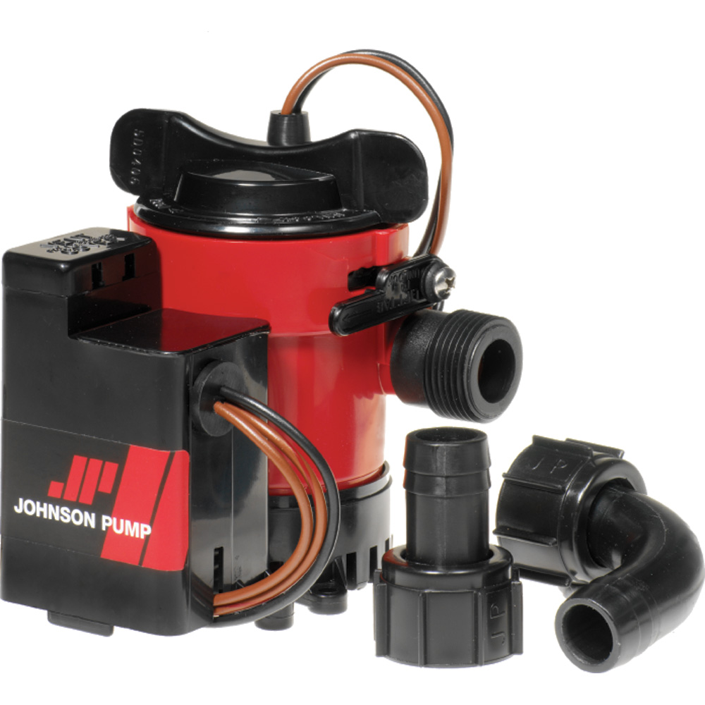 JOHNSON PUMP 1000GPH AUTO BILGE PUMP 3/4" W/ MAG SWITCH