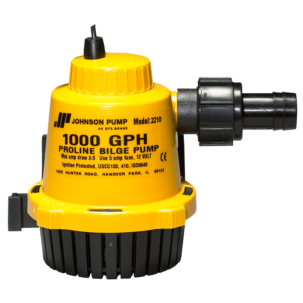 JOHNSON PUMP PROLINE 1000 GPH BILGE PUMP