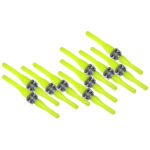 WELD MOUNT SS NUT PLATE WITH 1/4 X 20 THREADS QTY 10