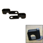 WELD MOUNT SINGLE POLY CLAMP F/ 1/4 X 20 STUDS FOR 1/4" OD