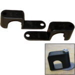 WELD MOUNT SINGLE POLY CLAMP F/ 1/4 X 20 STUDS F/ 1" OD