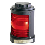 PERKO BLACK PLASTIC RED SIDE LIGHT