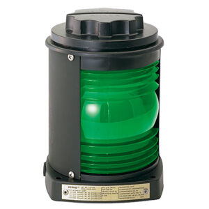 PERKO BLACK PLASTIC GREEN SIDE LIGHT