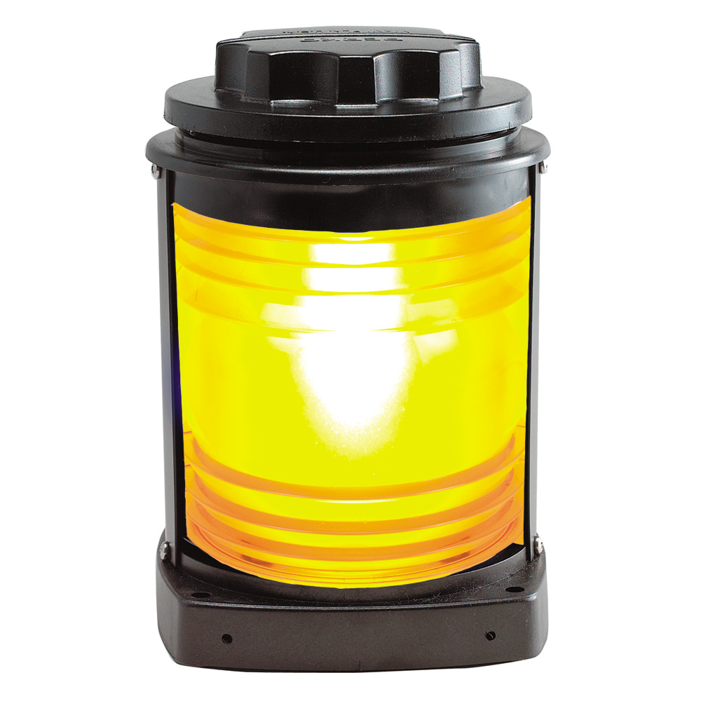 PERKO BLACK PLASTIC YELLOW  TOWING LIGHT