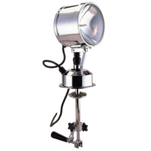 PERKO 12V SEARCHLIGHT-CHROME  7"