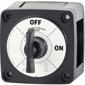 BLUE SEA 6005200 BATTERY SWITCH SINGLE CIRCUIT ON-OFF