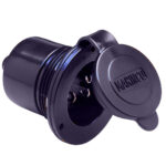 MARINCO 150BBI MARINE ON BOARD CHARGER INLET 15A BLACK